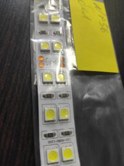 Лот: 18596638. Фото: 1. Отрезок светодиодной ленты 5050... Светодиоды