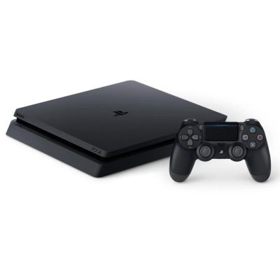 Лот: 16489420. Фото: 1. Sony Playstation 4 slim 500gb. Игры для консолей