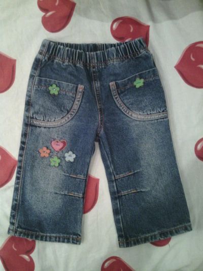 Лот: 3968975. Фото: 1. джинсики для девочки. Другое (одежда и аксессуары)
