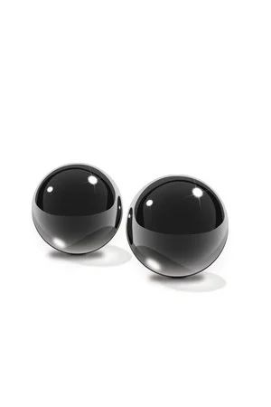 Лот: 4762585. Фото: 1. Вагинальные шарики из стекла черные... Игрушки