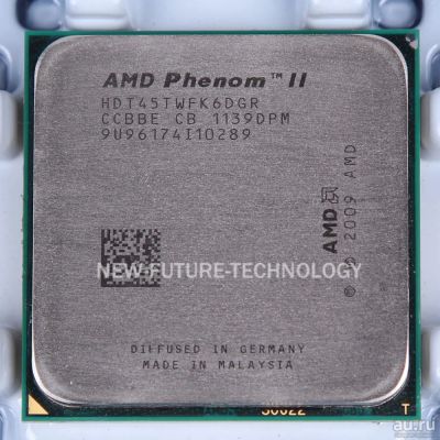 Лот: 10725592. Фото: 1. Процессор AMD Phenom II X6 1045T. Процессоры
