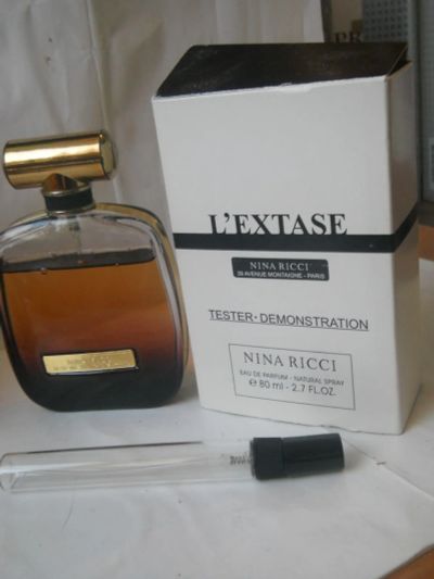 Лот: 10287210. Фото: 1. L’Extase Nina Ricci 10мл тестер. Женская парфюмерия