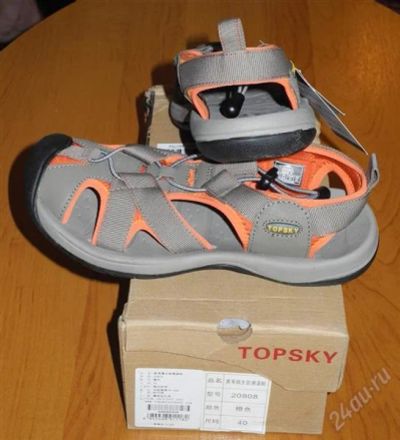 Лот: 2883840. Фото: 1. Сандалии-кроссовки TopSky 39 размер. Кеды, кроссовки, слипоны