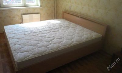 Лот: 2842895. Фото: 1. кровать двуспальная с ортопедическим... Кровати