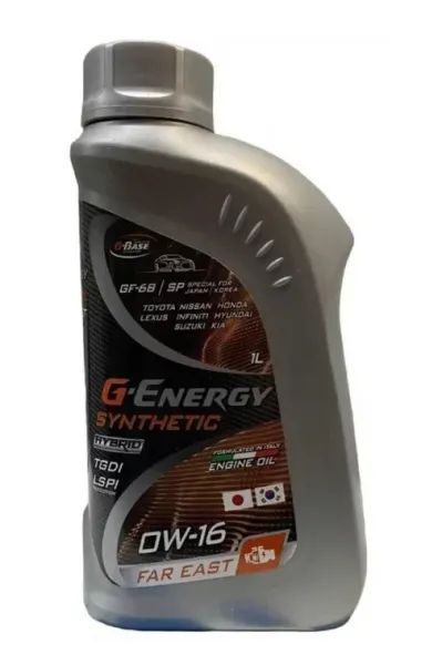Лот: 20345102. Фото: 1. G-Energy Synthetic Far East 0w16... Масла, жидкости