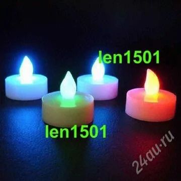 Лот: 1412811. Фото: 1. LED (светодиодная свеча), меняющая... Сувенирные мелочи