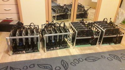 Лот: 14085765. Фото: 1. Майнинг ферма Nvidia P106-100. Майнинг фермы, товары для майнинга