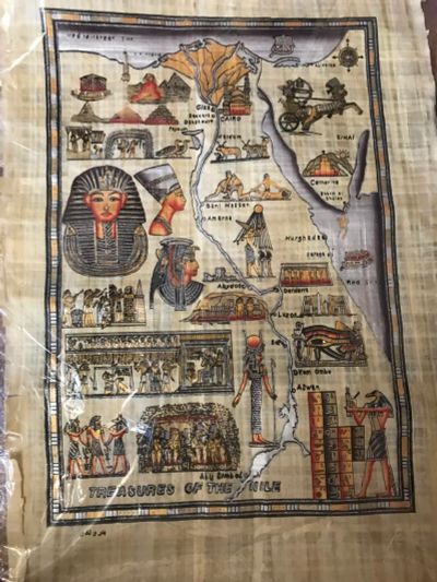 Лот: 11293759. Фото: 1. Большая картина Папирус. Картины, рисунки