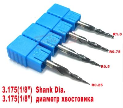 Лот: 11807786. Фото: 1. фреза чпу для 3d cnc со сферическим... Запчасти для промышленного оборудования