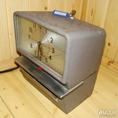 Лот: 11192784. Фото: 1. Часы с печатающим устройством... Другое (антиквариат)