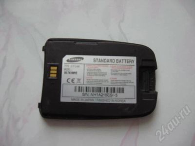 Лот: 268891. Фото: 1. Аккумулятор для Samsung D600. Кнопочные мобильные телефоны