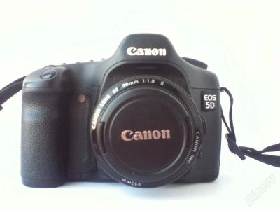 Лот: 2903334. Фото: 1. Canon 5D. Цифровые зеркальные