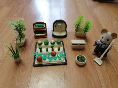 Лот: 15244355. Фото: 1. Огород для Silvanian Families6. Куклы и аксессуары