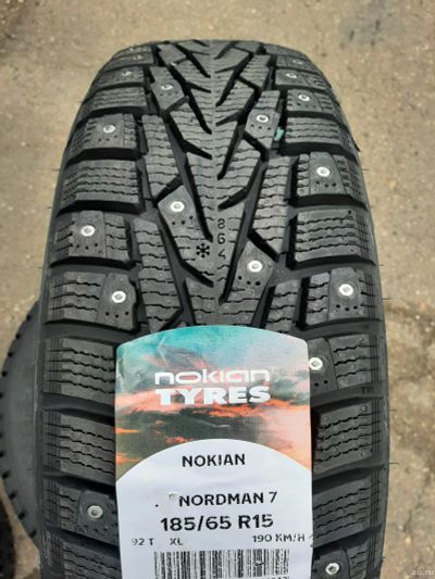 Лот: 18289892. Фото: 1. R15 185/65 Nokian - Nordman 7... Шины