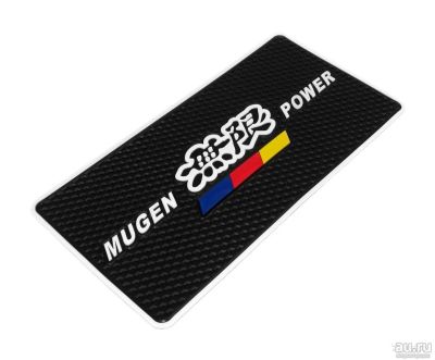 Лот: 5182377. Фото: 1. Коврик на панель MUGEN, цвет чёрный... Детали тюнинга