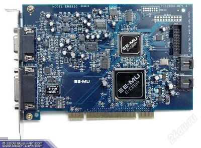 Лот: 1541654. Фото: 1. E-MU 0404 PCI. Звуковые карты