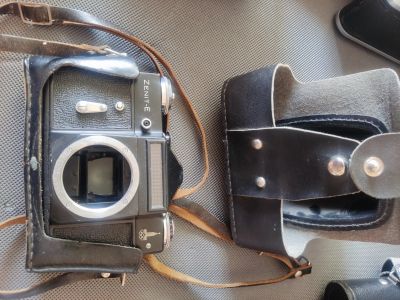 Лот: 18980707. Фото: 1. Фотоаппарат ZENIT E. Плёночные зеркальные