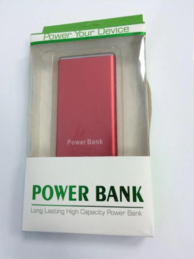 Лот: 7505058. Фото: 1. Power Bank 4400 mAh красный повер... Зарядные устройства, блоки питания, адаптеры сетевые для смартфонов