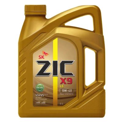 Лот: 25089056. Фото: 1. Масло моторное ZIC X9 LS 5w40... Масла, жидкости