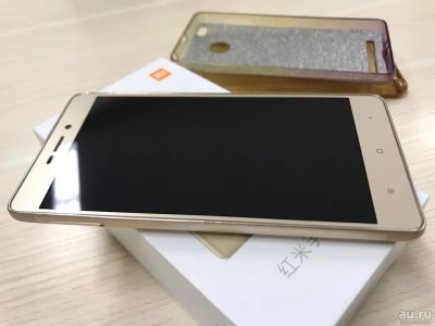 Лот: 12983899. Фото: 1. Cмартфон Xiaomi Redmi 3S золотистый. Смартфоны