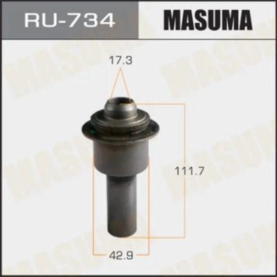 Лот: 18592954. Фото: 1. Сайлентблок masuma x-trail ashai... Ходовая, подвеска, рулевое управление