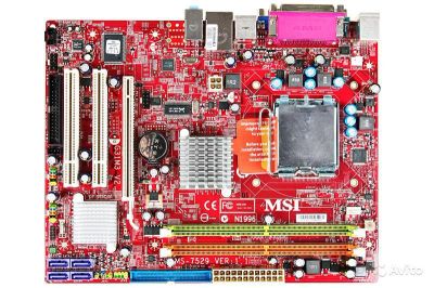 Лот: 6147079. Фото: 1. Плата MSI G31M3 + Intel Pentium... Материнские платы