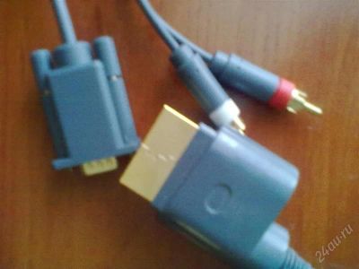 Лот: 1493255. Фото: 1. VGA кабель для Xbox 360. Запчасти для игровых приставок, консолей