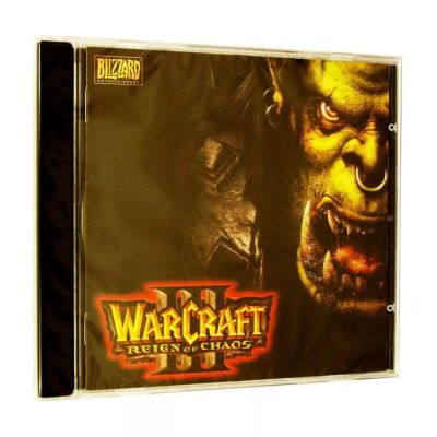 Лот: 10207639. Фото: 1. WarCraft 3 reign of chaos. Игры для ПК