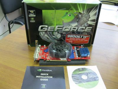 Лот: 4400395. Фото: 1. Видеокарта GeForce 9800GT Super... Видеокарты