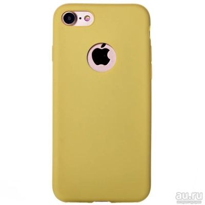 Лот: 12749841. Фото: 1. Чехол Pastel iPhone 7/8" (lemon... Чехлы, бамперы