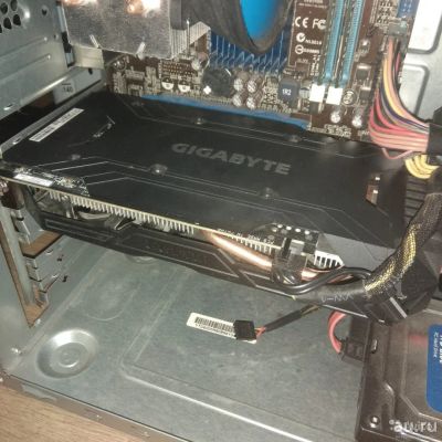 Лот: 13660819. Фото: 1. Gigabyte GTX 1060 6gb windforce. Видеокарты