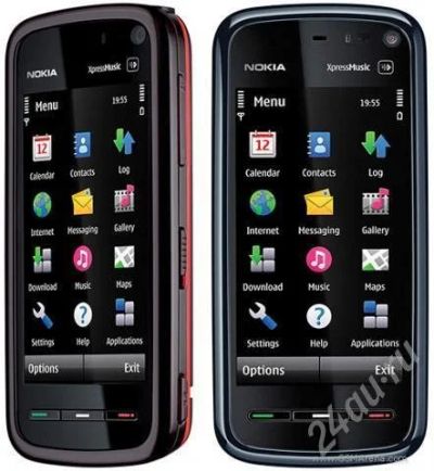 Лот: 678635. Фото: 1. Продажа\Обмен. Nokia 5800 Blue... Смартфоны
