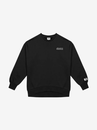 Лот: 25856177. Фото: 1. Свитшот женский Diadora, Черный. Другое (спортивная одежда)
