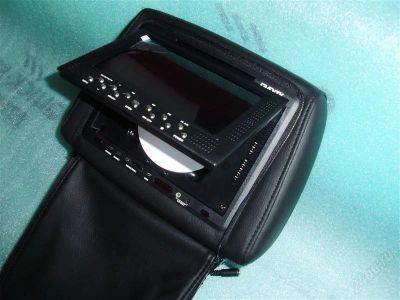 Лот: 862378. Фото: 1. Подголовник с монитором + DVD. Мониторы, DVD