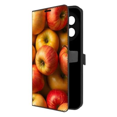 Лот: 25541487. Фото: 1. Чехол Krutoff Eco Book "Яблоки... Чехлы, бамперы