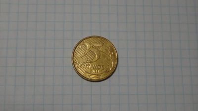 Лот: 10787974. Фото: 1. Бразилия 25 сентаво 2004. Америка