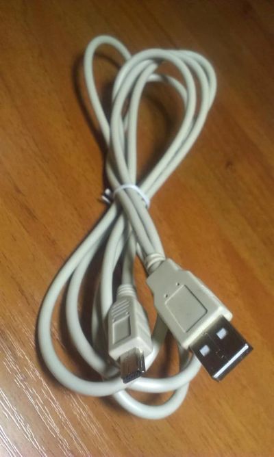 Лот: 3736912. Фото: 1. Кабель USB - miniUSB 1,8м. Шлейфы, кабели, переходники