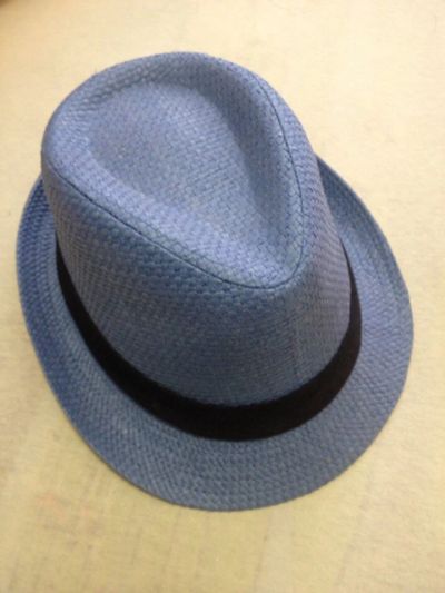 Лот: 10200281. Фото: 1. Шляпа синяя. Головные уборы