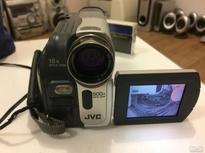 Лот: 9967791. Фото: 1. Видеокамера JVC GR D18ER. Видеокамеры