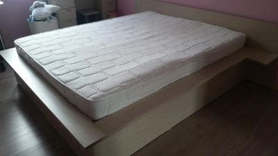 Лот: 6176128. Фото: 1. Кровать двухспальная+ортопедический... Кровати