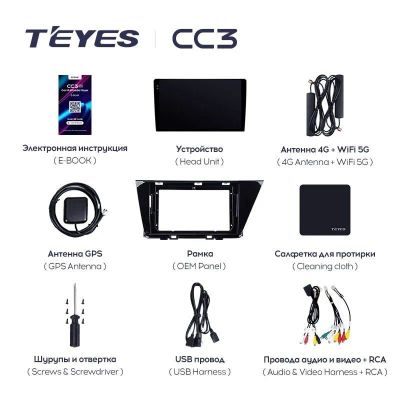 Лот: 21427716. Фото: 1. Штатная магнитола Teyes CC3 6... Автомагнитолы