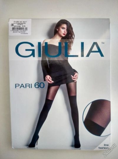 Лот: 6628146. Фото: 1. Фантазийные колготки giulia PARI... Колготки, чулки