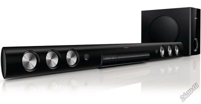 Лот: 5756525. Фото: 1. Саундбар с DVD Philips HTB5151K... Активные акустические системы