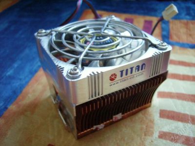 Лот: 25067. Фото: 1. Кулер Socket A, Titan TTC-CU5TB... Красноярск
