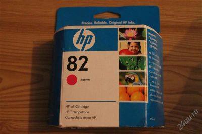 Лот: 2073683. Фото: 1. картридж hp №82 magenta оригинал. Картриджи, расходные материалы