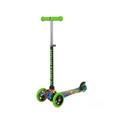 Лот: 15873972. Фото: 1. Самокат-кикборд Novatrack Disco-kids... Роликовые коньки, скейтборды, самокаты
