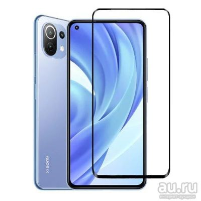 Лот: 17964010. Фото: 1. Защитное стекло Xiaomi Mi 11 Lite... Защитные стёкла, защитные плёнки