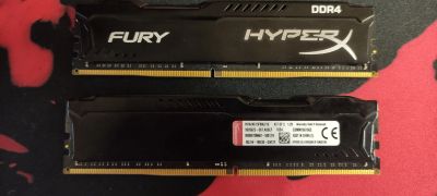 Лот: 20185966. Фото: 1. HyperX Fury 16 ГБ DDR4 2400 МГц... Оперативная память