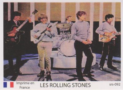 Лот: 10614923. Фото: 1. Rolling Stones коллекционная карточка... Наклейки, фантики, вкладыши
