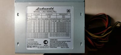 Лот: 17459256. Фото: 1. Linkworld LW2-350W (LPE) 350Вт... Корпуса, блоки питания